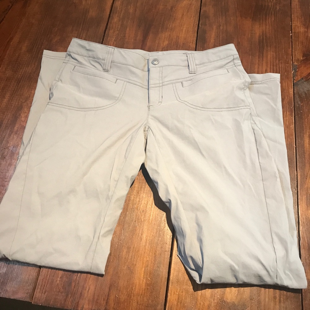 Athleta boot cut hiking pant gray 6